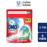 [Hàng tặng không bán - HC Gift] -  Túi viên giặt tiện lợi OMO 3 trong 1 Hương Tươi mát 42g (4 viên/túi)