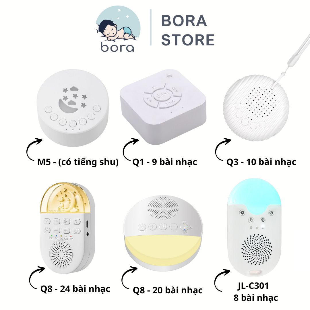 Máy tạo tiếng ồn trắng giúp bé ngủ ngon, sâu giấc