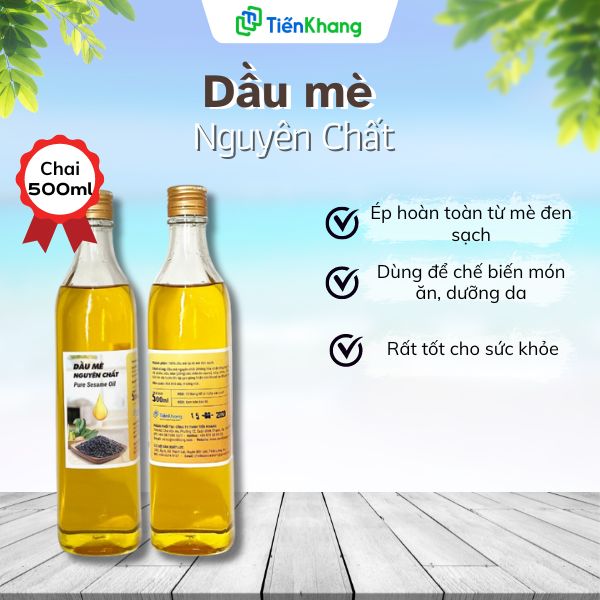 Dầu mè nguyên chất - chai