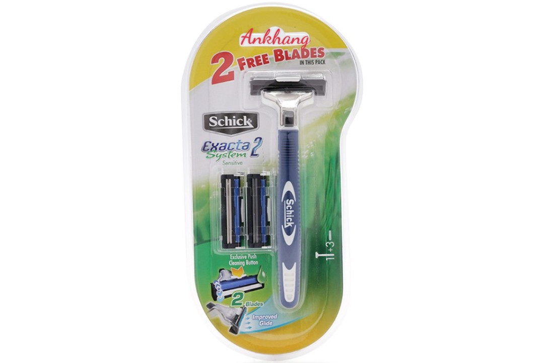 Dao cạo râu 2 lưỡi Schick Exacta II System
