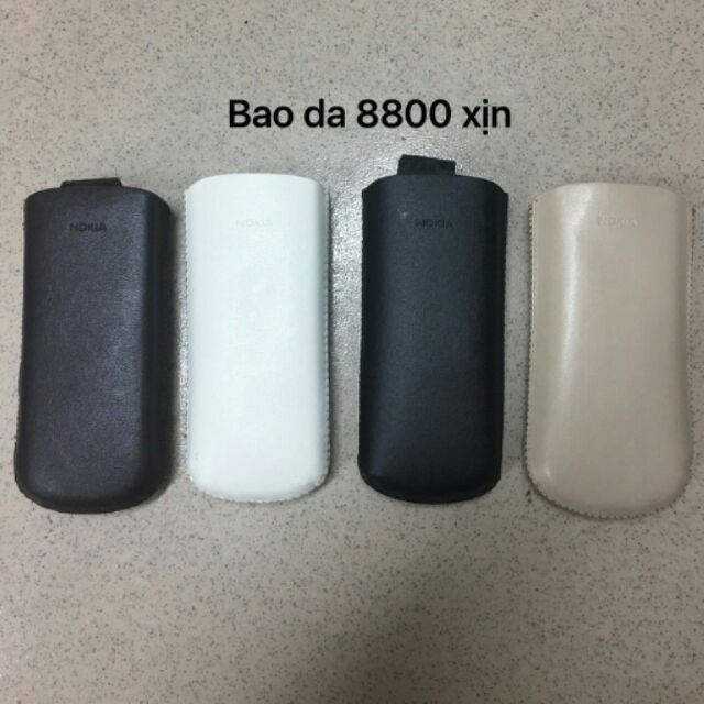 Bao rút chất da cao cấp cầm tay cho nokia 8800