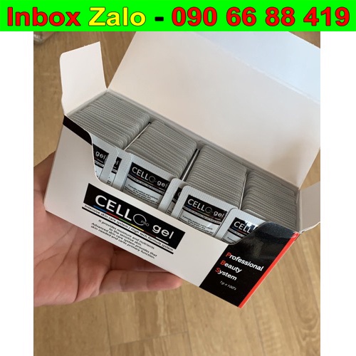 Hộp 100 gói Dưỡng cello sau xăm môi mày hàn quốc dạng gói son dưỡng môi