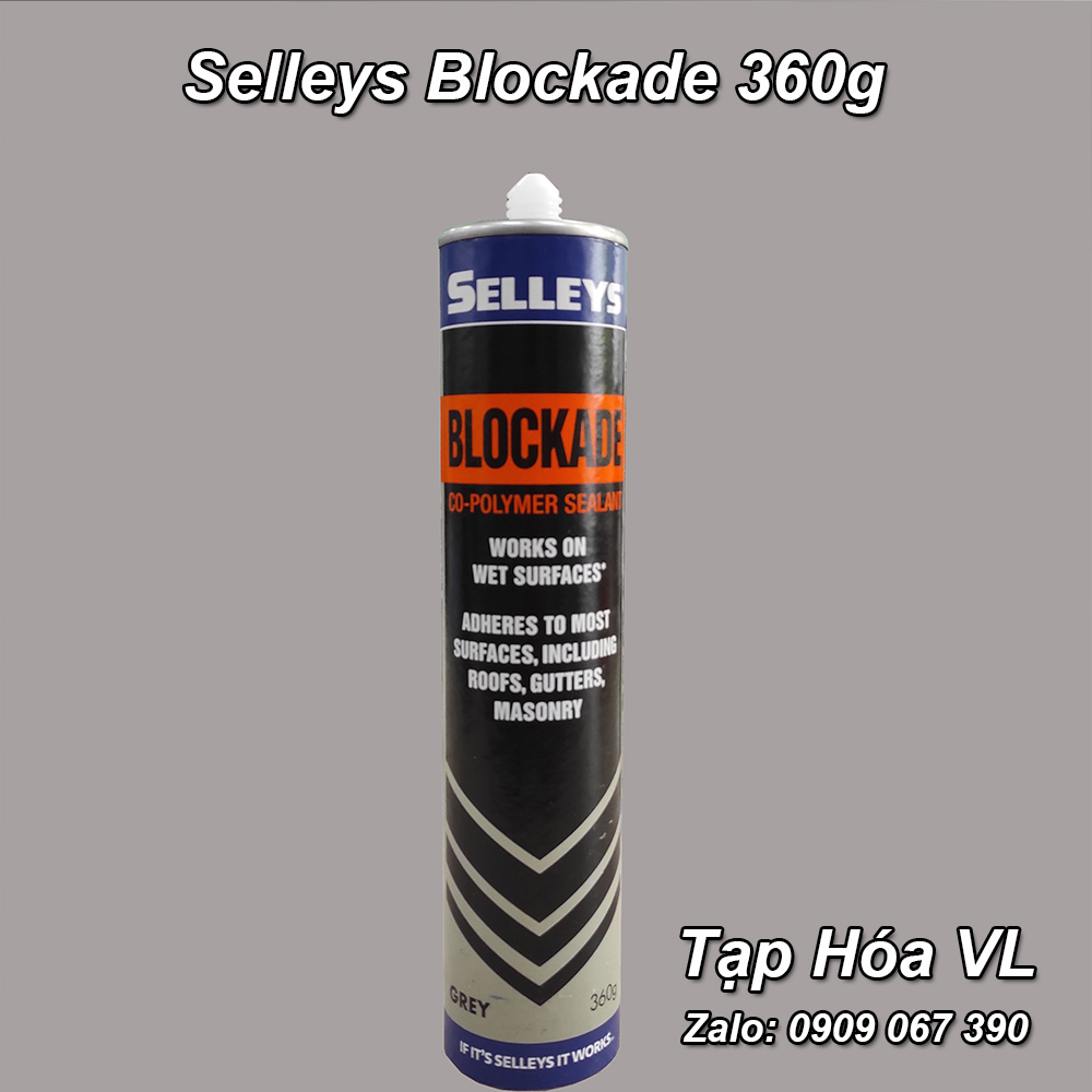 Keo chống dột – Silicone Selleys Blockade