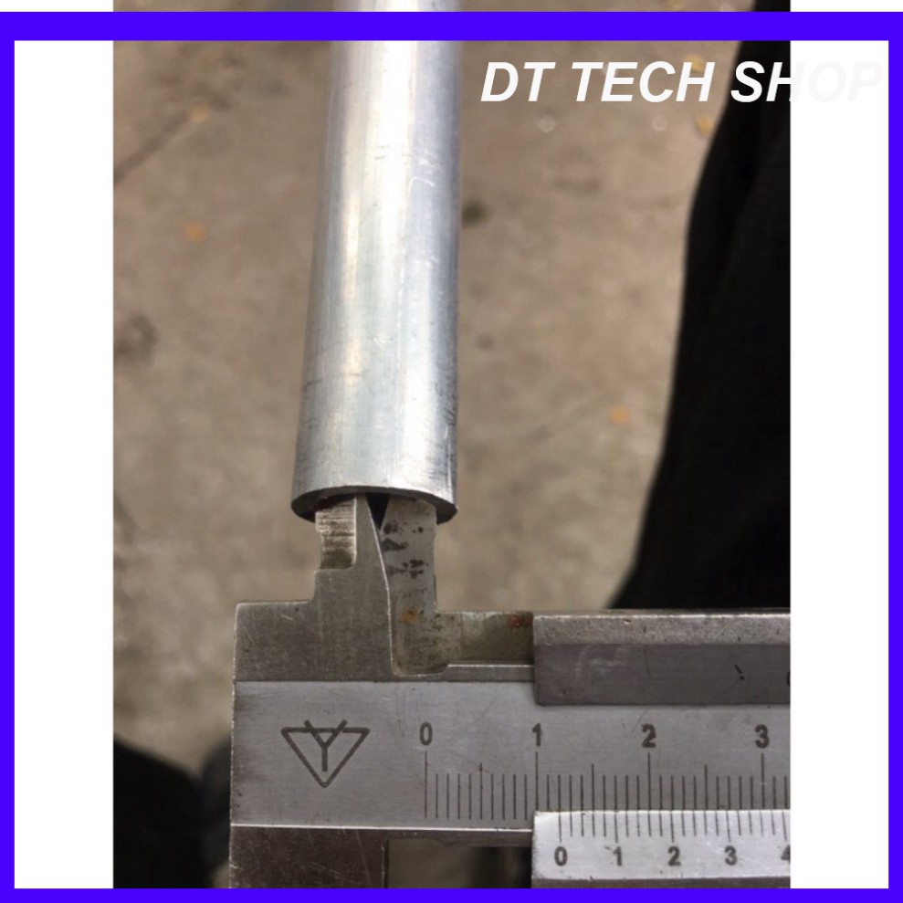 Ống nhôm d16mm dày 2mm dài 1 mét