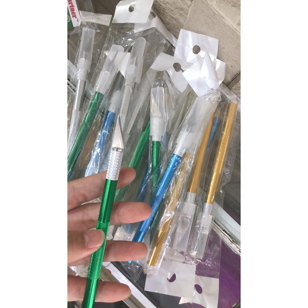 Lưỡi dao, cán dao làm chân, cạo keo ic, tách lưng điện thoại