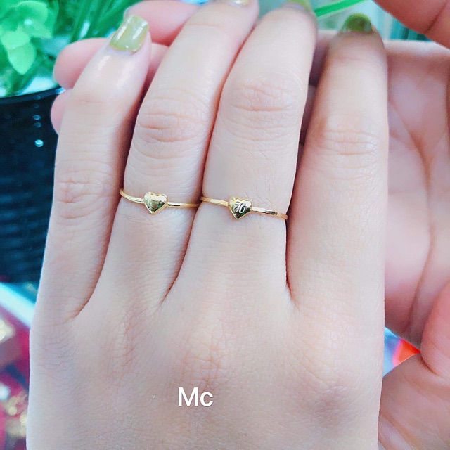 Nhẫn nữ cao cấp. Có giấy của tiệm vàng