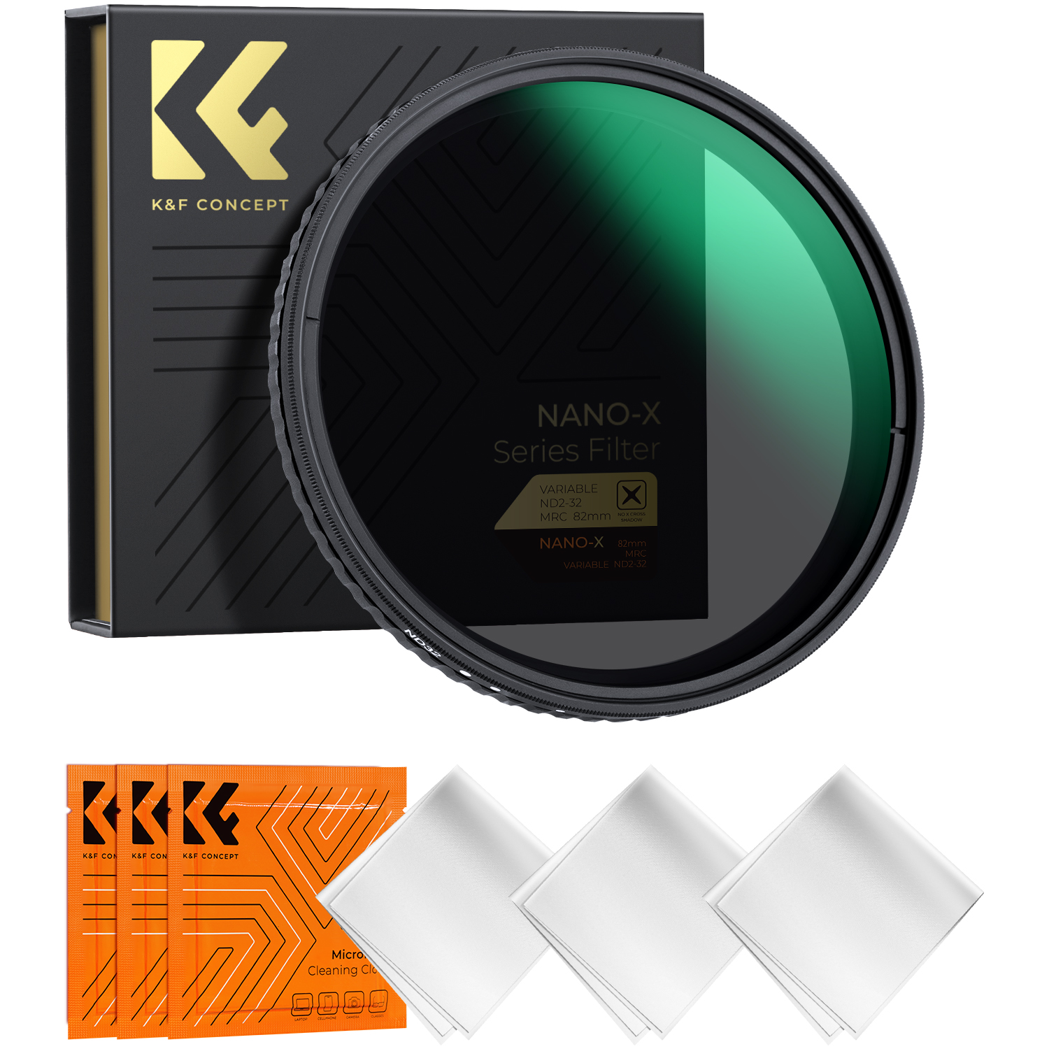 K&F Concept 37 40.5 43 46 49 52 58mm Fader ND Filter Neutral Density
