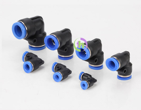 [HCM]Co nối ống hơi chữ L 8mm (Combo 10 cái)