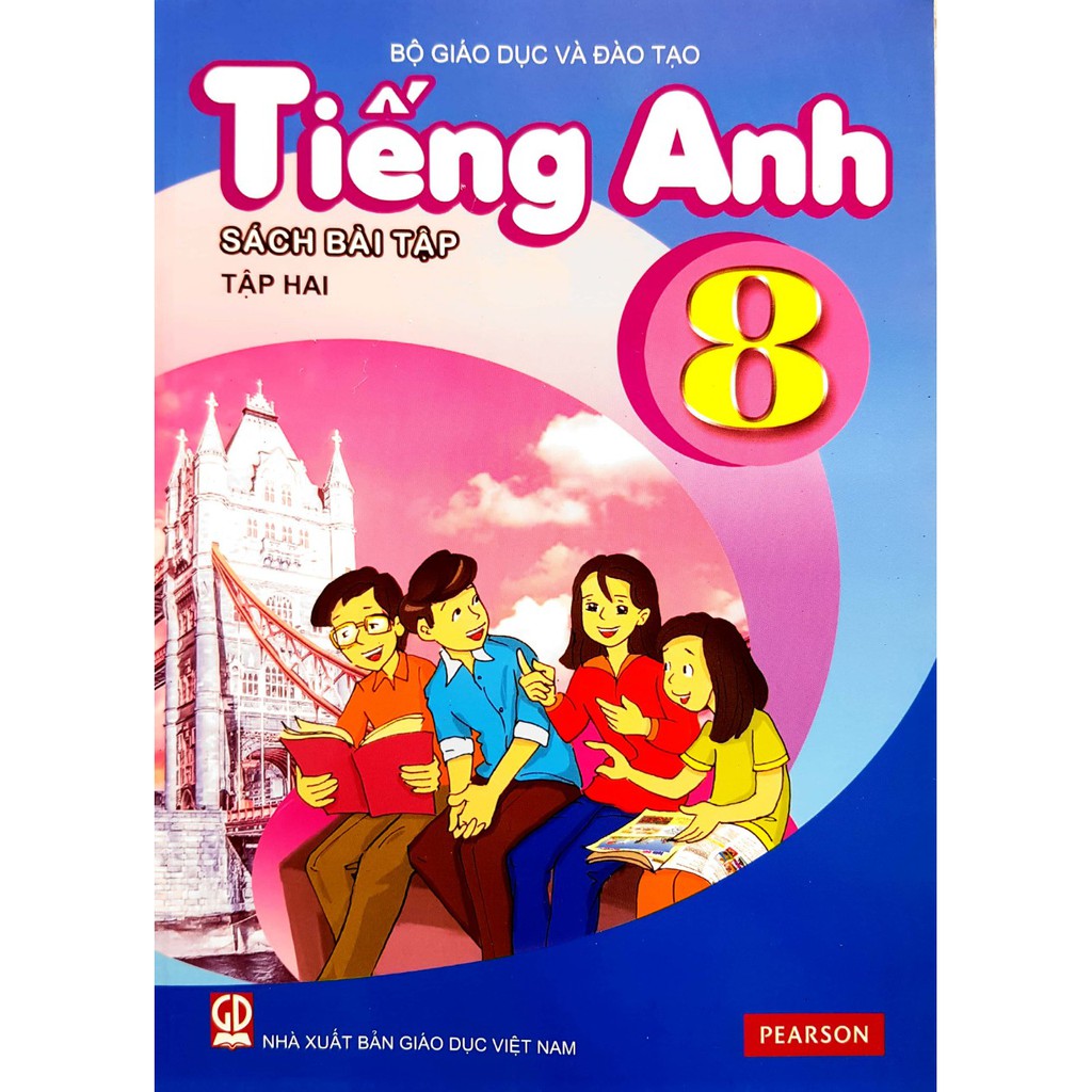 Sách - tiếng anh 8 bài tập tập hai