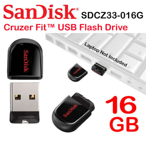 Usb sandisk cruzer fit cz33 16gb - chính hãng siêu nhỏ gọn