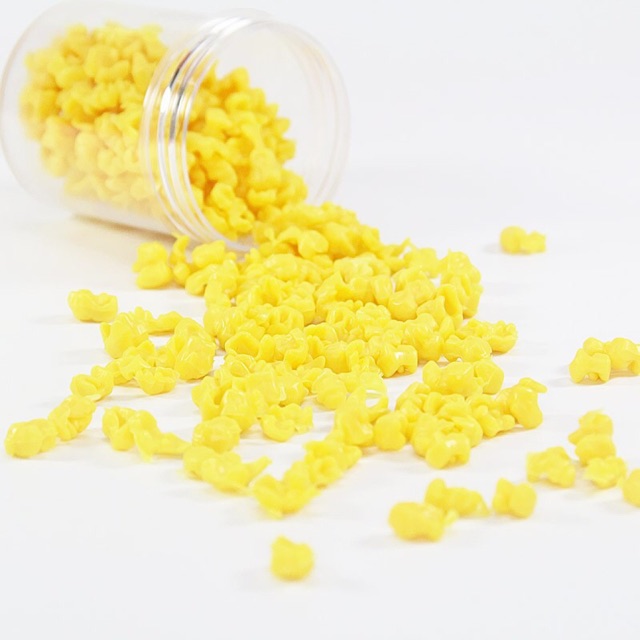 [HCM]15G Bỏng Ngô Nhựa Phụ Kiện Trang Trí Charm Slime