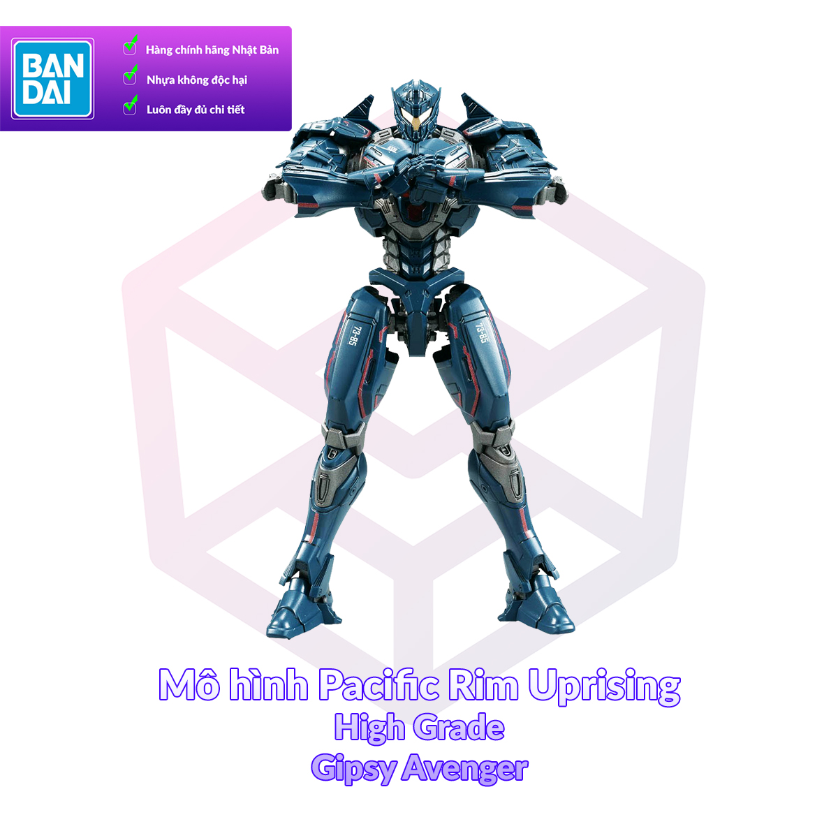Mô hình bandai hg 1/144 gipsy avenger pacific rim uprising