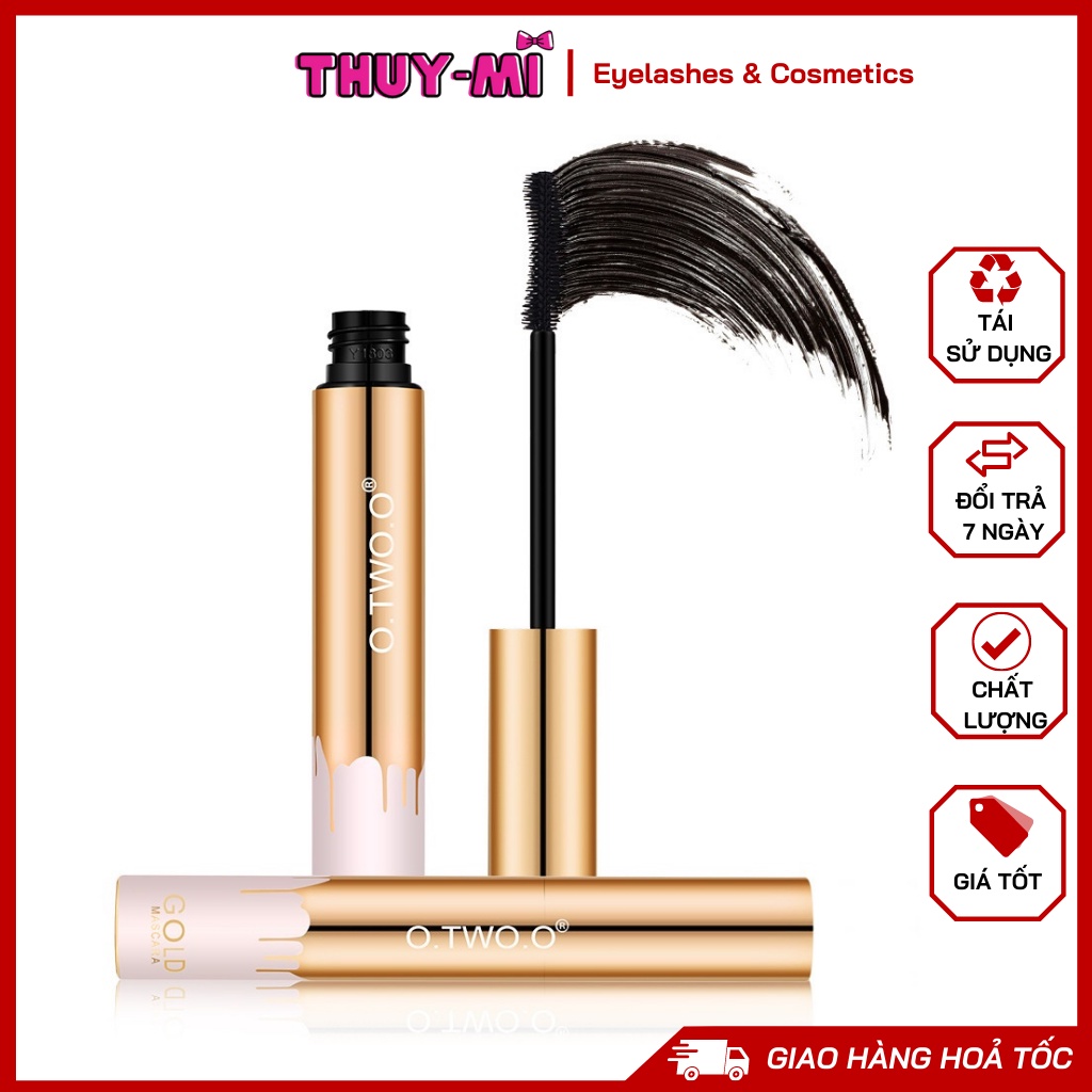 Mascara O.TWO.O làm dài và dày mi cong vút kháng nước lâu trôi mã 9981