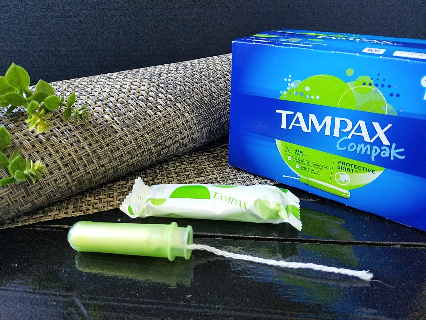 [HCM]Băng vệ sinh Tampon Tampax Compak Super