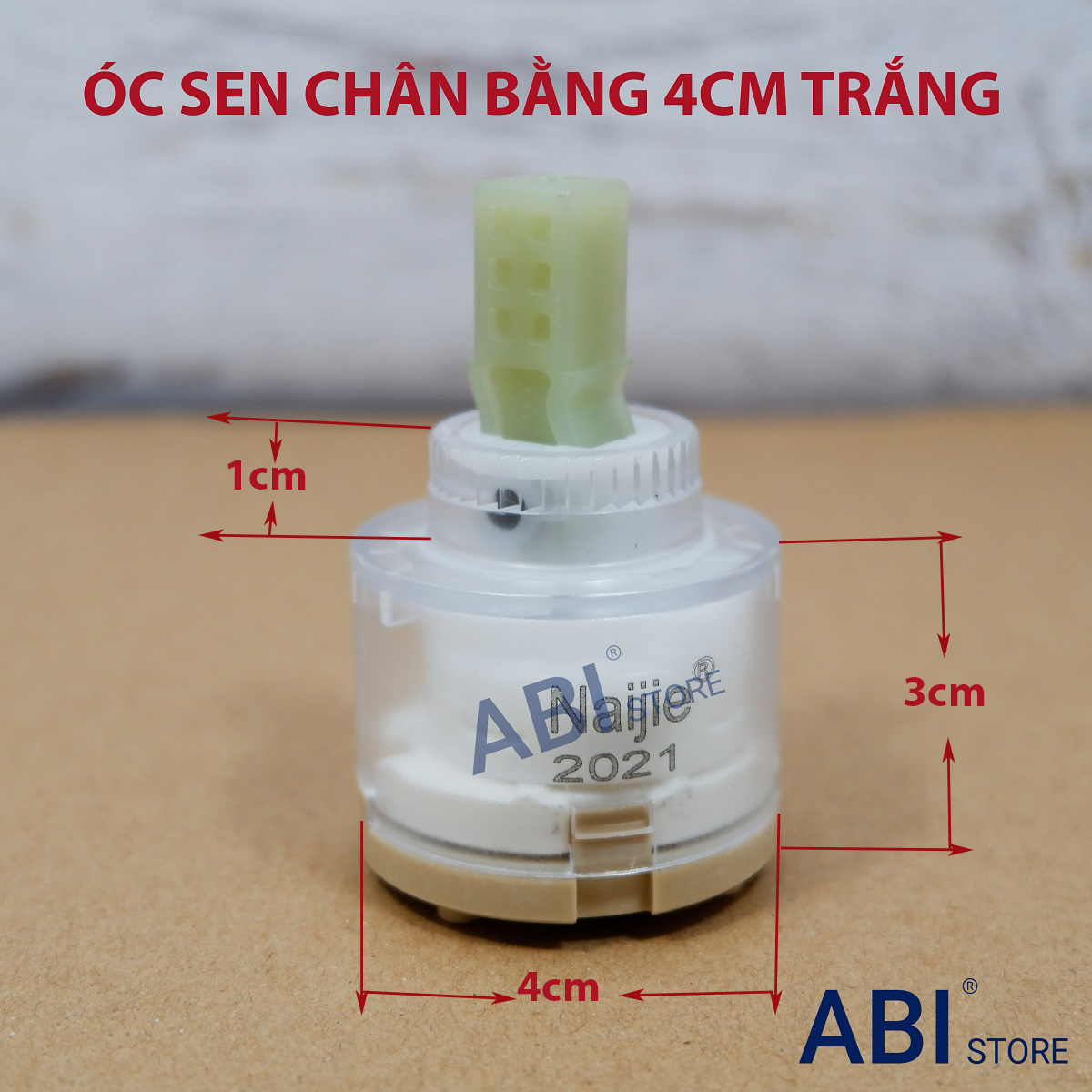 Óc Sen Vòi Tắm Gật Gù Nóng Lạnh Đường Kính 4Cm, Lõi Sen Chân Thấp ( Ruột Sen Chân Bằng ) Giá Rẻ Hà Nội