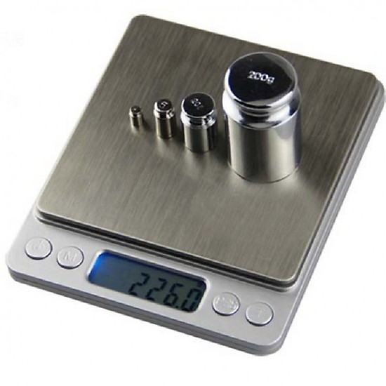 Cân tiểu ly điện tử 1kg - 0.1gram, Cân tiểu li điện tử có độ chính xác cao
