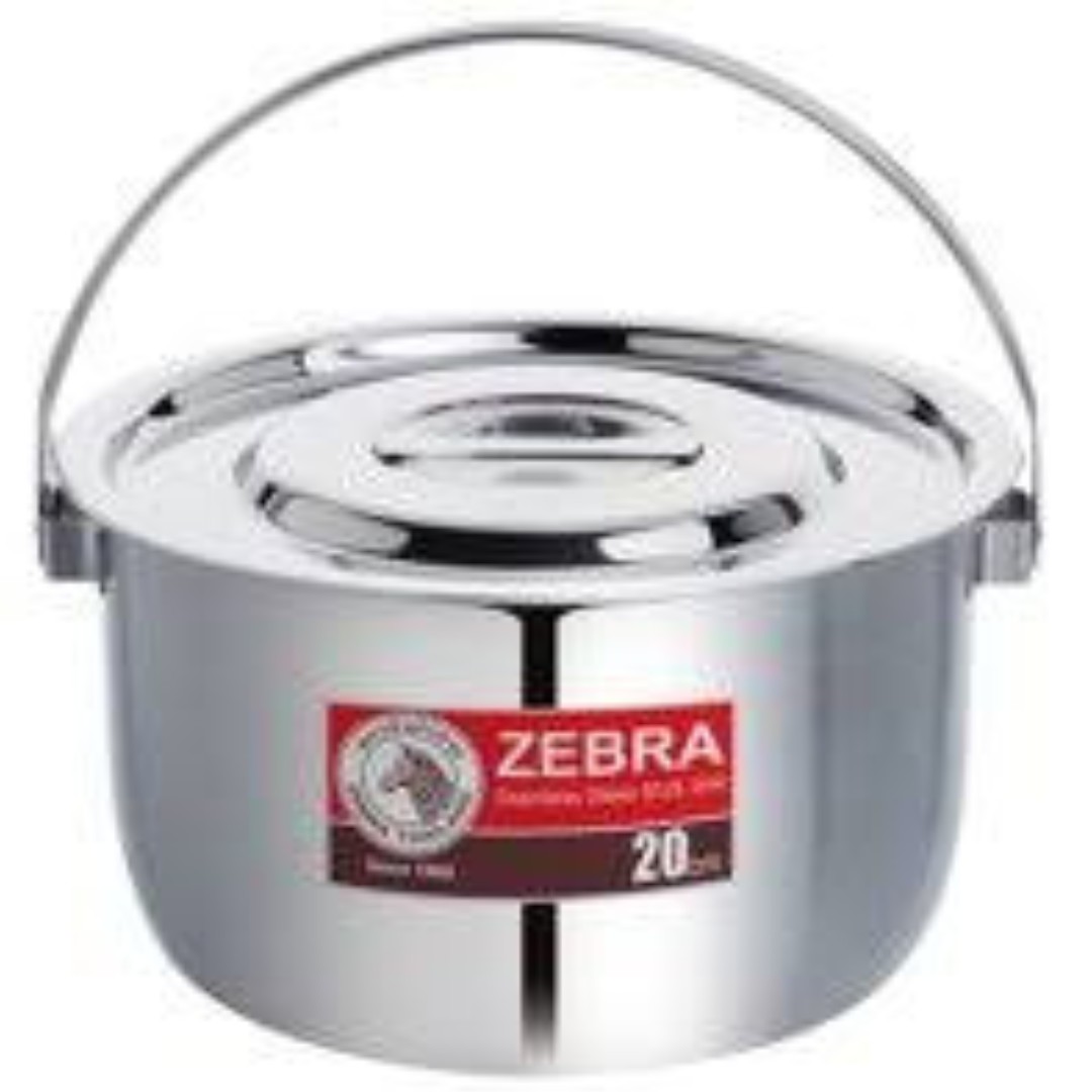 [HCM]THỐ INOX INDIA 22 CM CÓ QUAI XÁCH - 170044