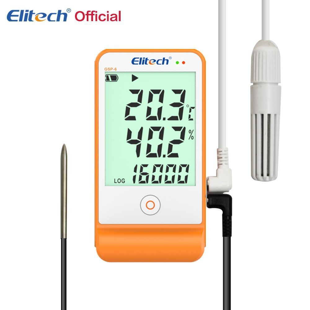 Nhiệt ẩm kế tự ghi elitech gsp-6 2018