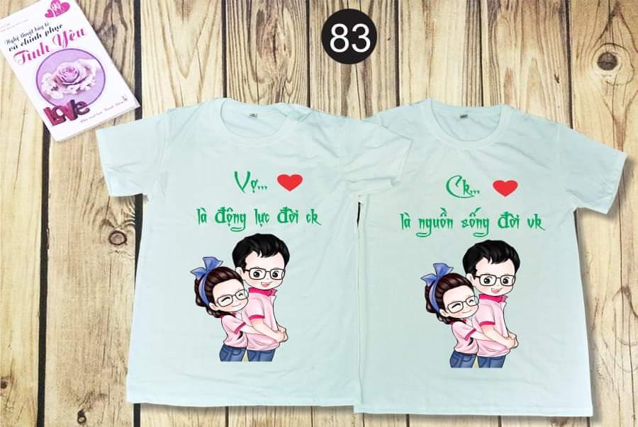Áo đôi yêu chồng-yêu vợ cá tính