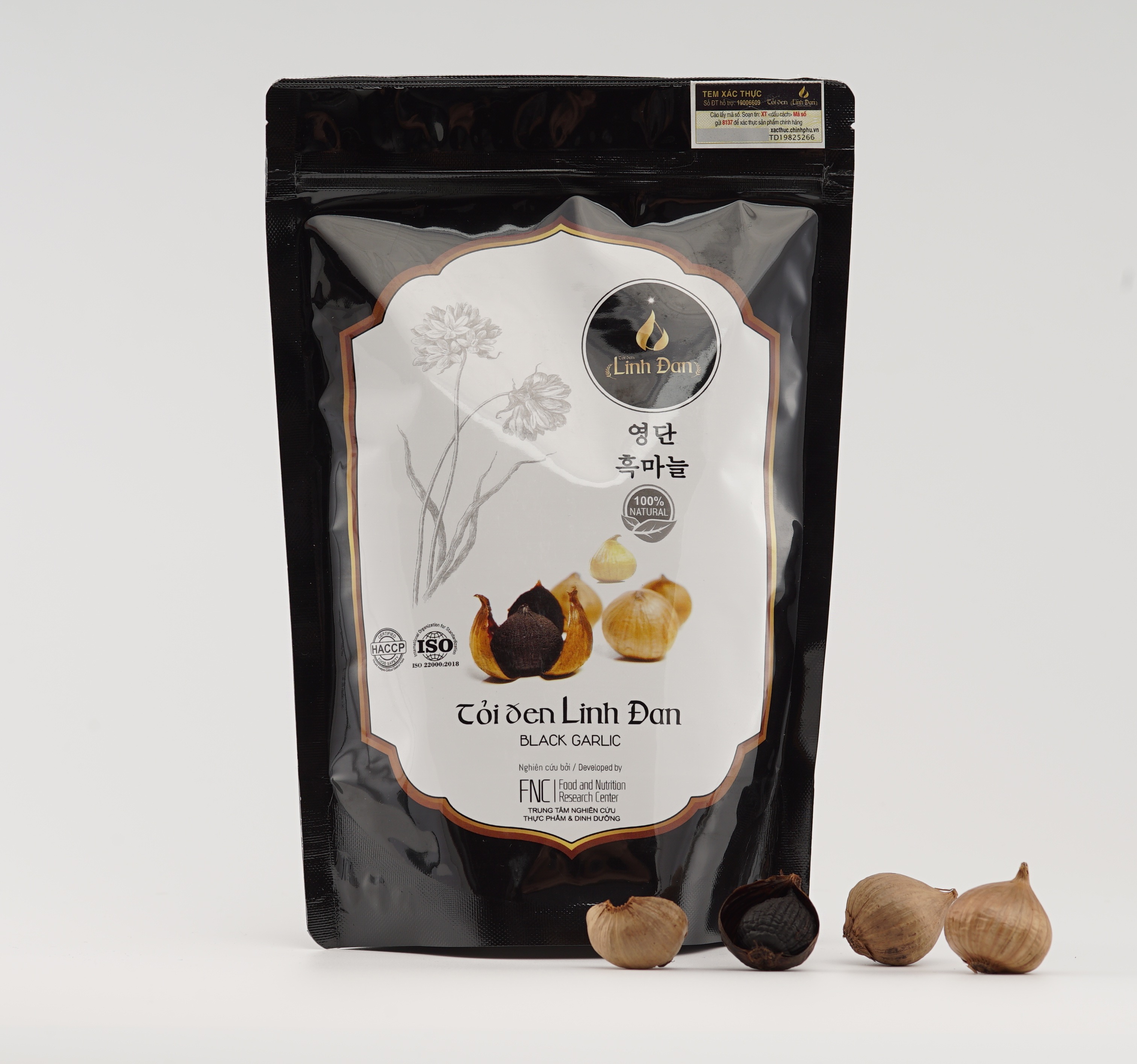 Tỏi Đen Cô Đơn Linh Đan túi 250g