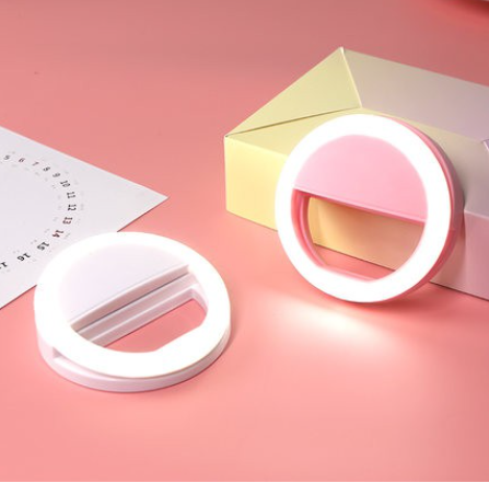 đèn led siêu sáng gắn điện thoại L1_đèn selfie_dụng cụ mi_keo nối mi_uốn mi_mi khay_mi fan_THÚY HÀ