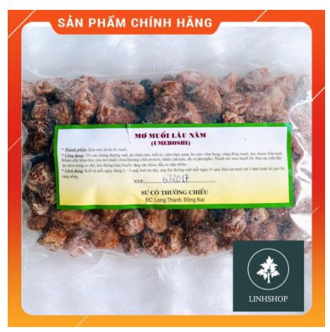Mơ Muối Lâu Năm Hữu Cơ Tự Nhiên Thường Chiếu (500g)