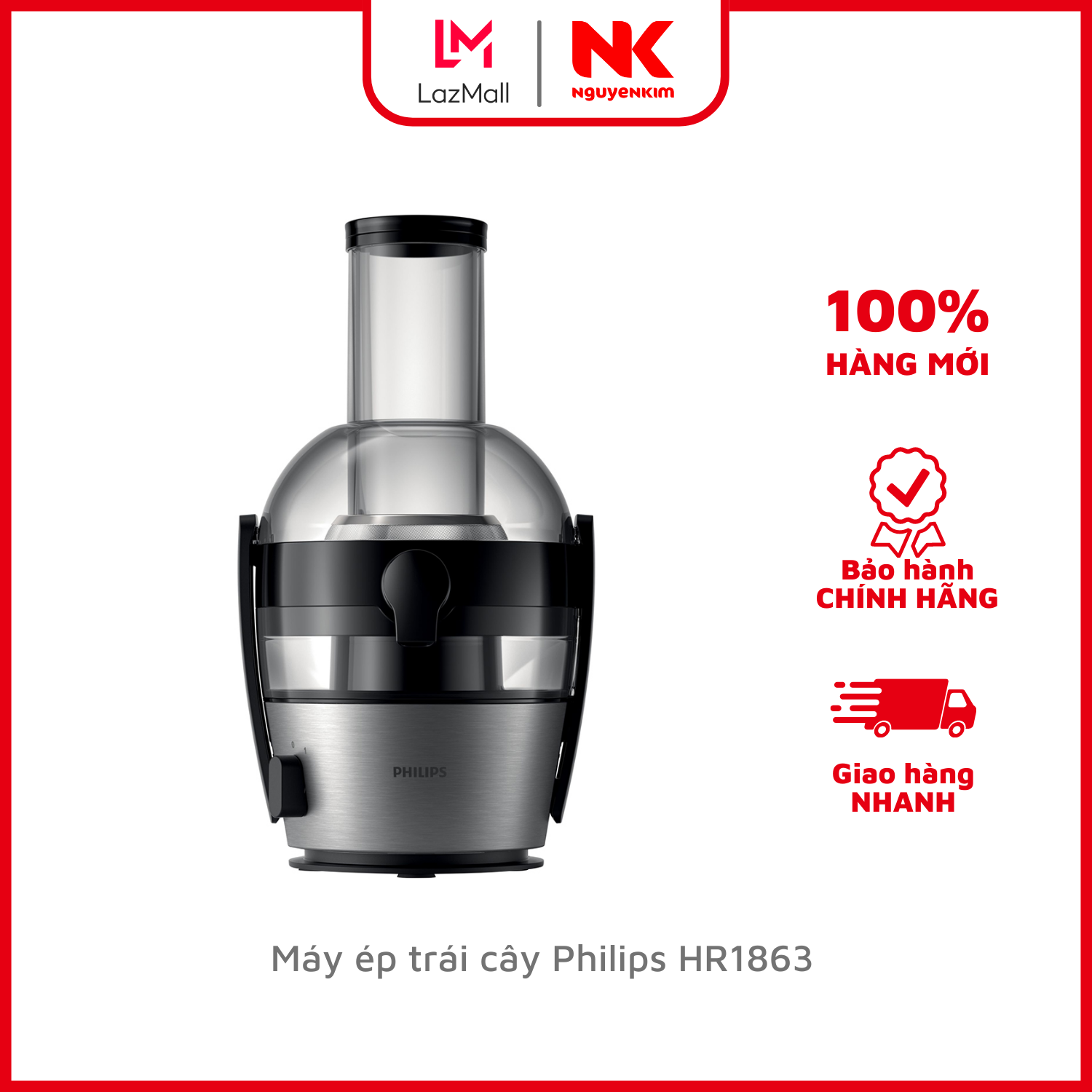 Máy ép trái cây philips hr1863