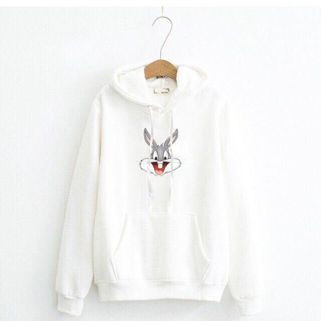 [HCM]ÁO HOODIE UNISEX THỎ SIÊU CUTE CÓ BIGSZE