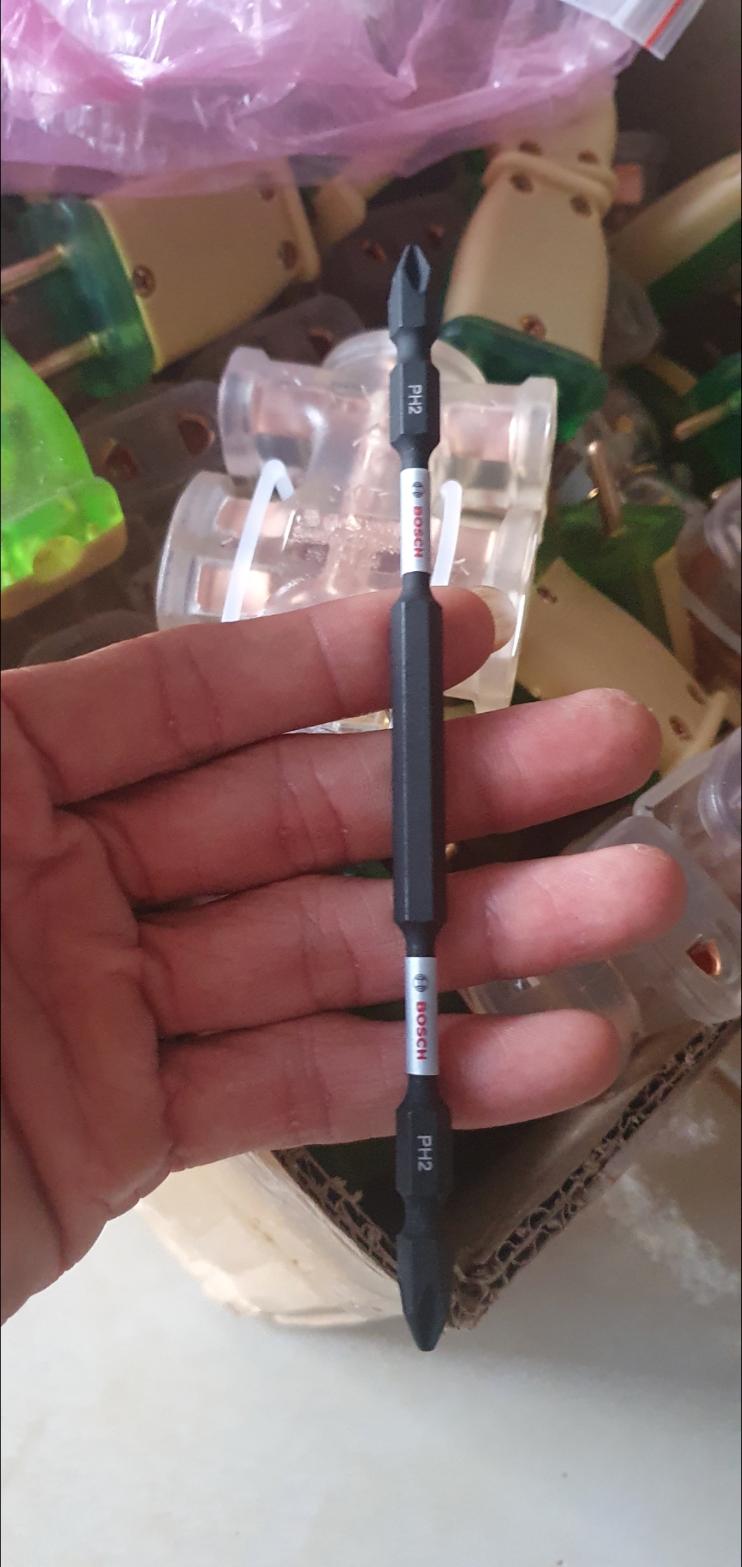 Mũi vít 2 đầu dài 15cm ph2