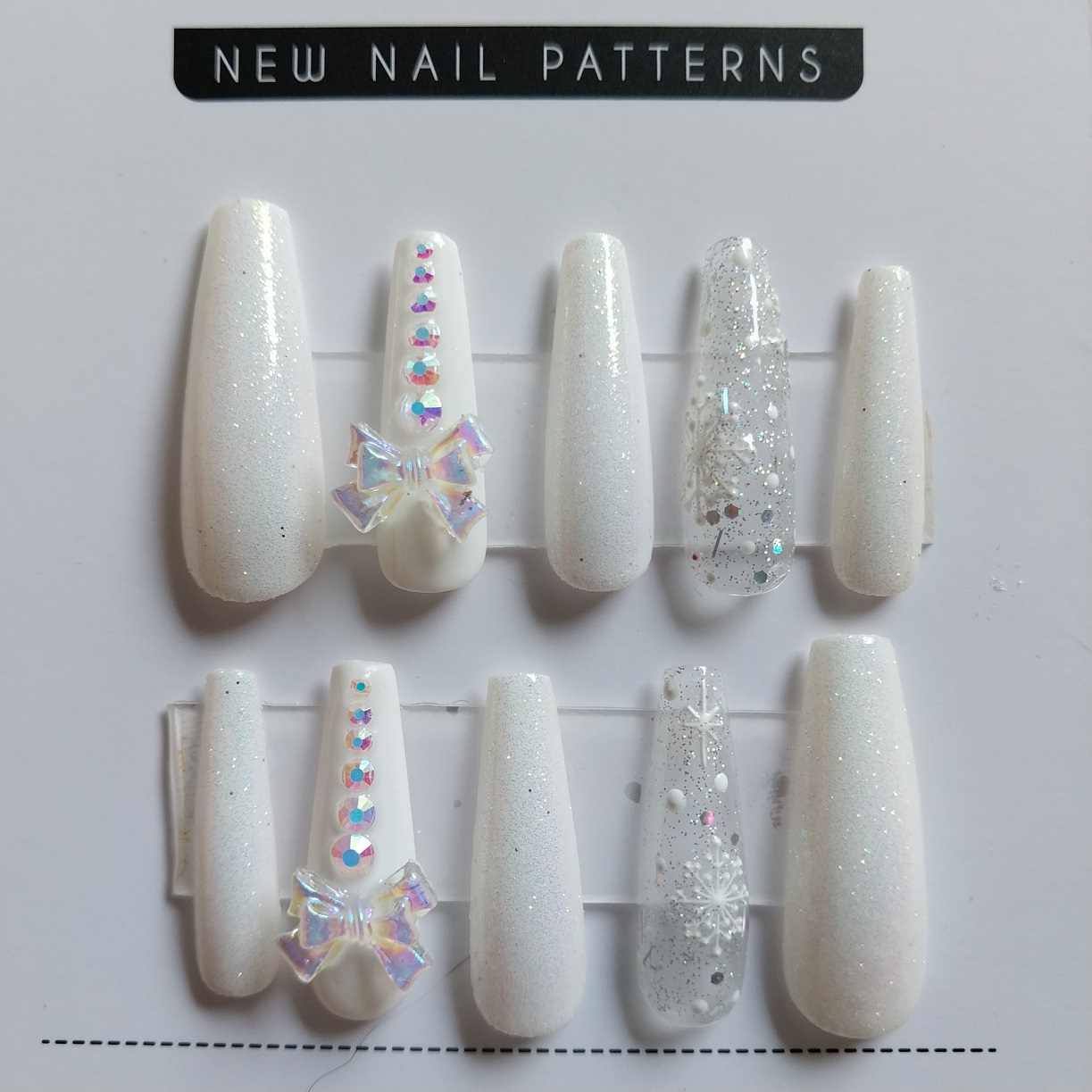 Nail box thiết kế phong cách Hàn Quốc mùa lễ hội giáng sinh