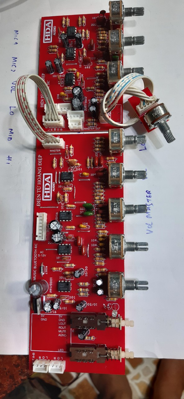 [HCM]bo mạch master music có 7 ic khuếch đại