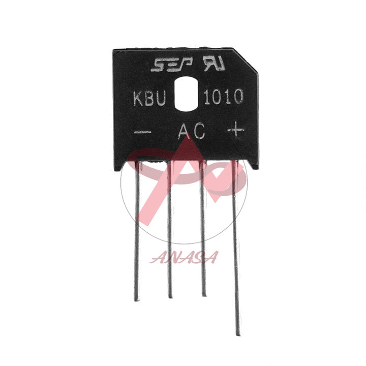 Diode cầu 10a dẹt kbu1010
