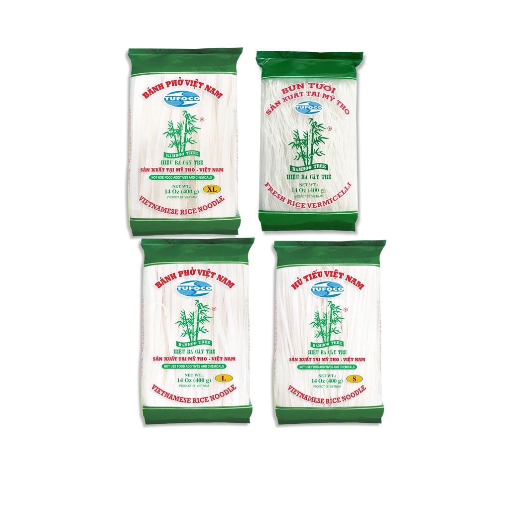 HOT SALE HỦ TIẾU / BÁNH PHỞ / BÚN  (sấy khô)  đặc sản Mỹ Tho trọng lượng 400g / gói - hàng loại A