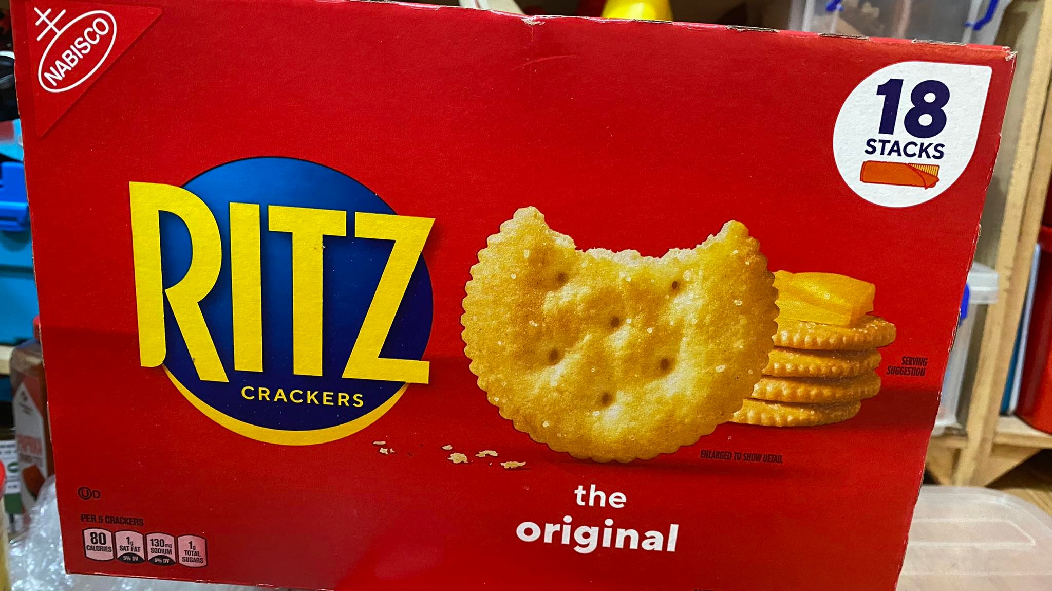 Bánh Ritz hộp lớn 1.74kg (hàng nhập từ Mỹ)