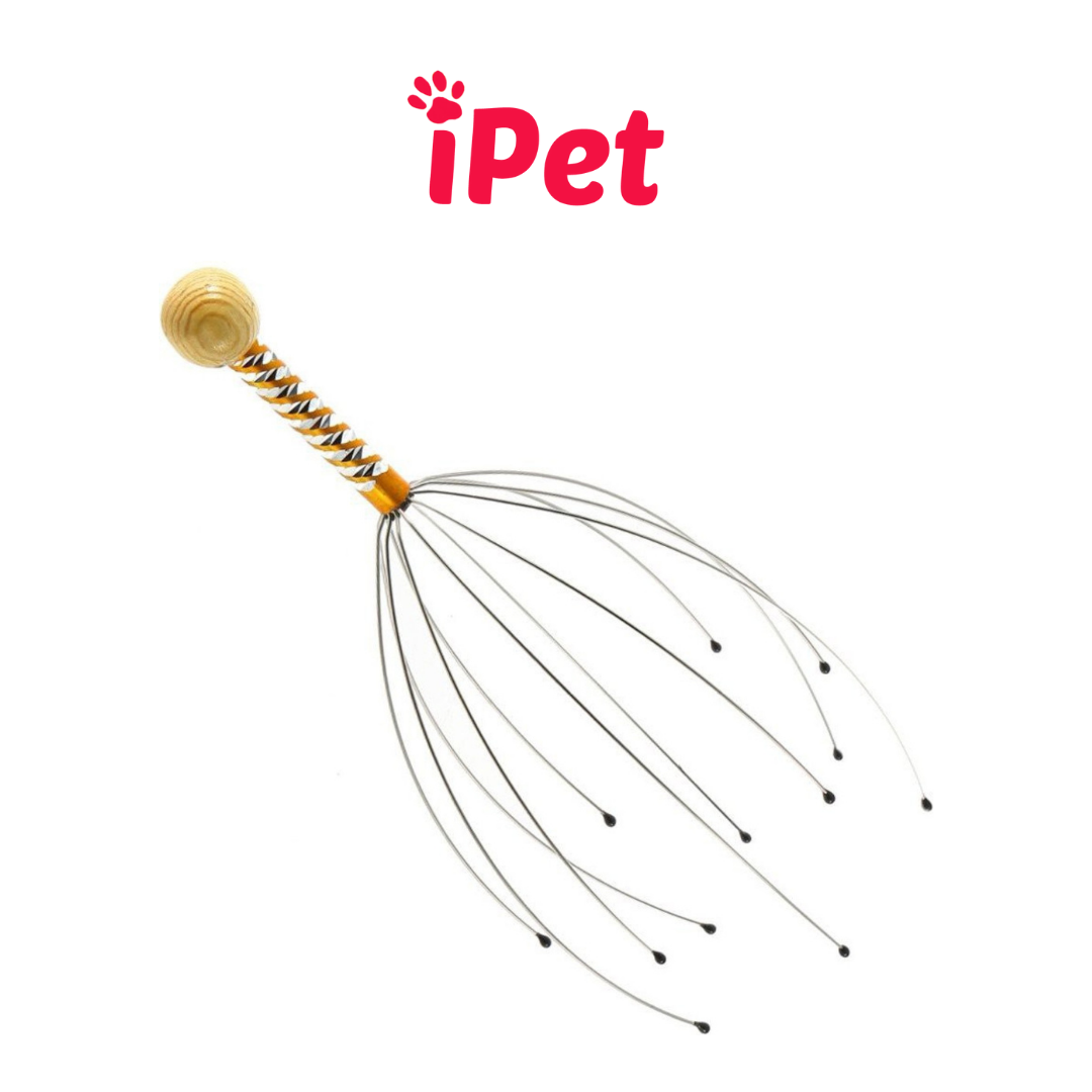 Dụng Cụ Massage Đầu Cầm Tay Tiện Lợi- iPet Shop