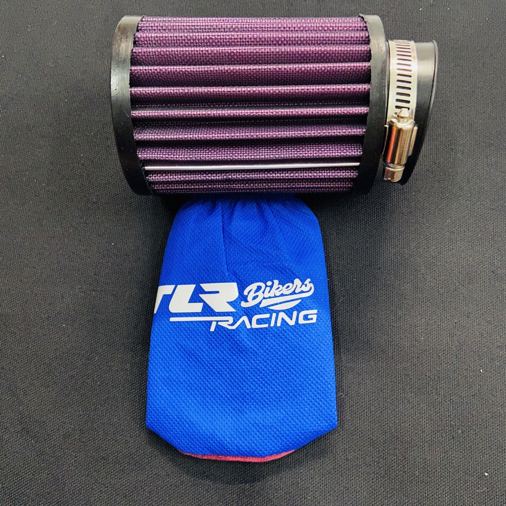 [HOT HOT HOT] COMBO ÁO MƯA - ÁO CHỐNG NƯỚC LOGO TLR (MÀU XANH DƯƠNG) VÀ LỌC GIÓ TRỤ (PÔ E) KN 1208 DÀNH CHO XE MÁY -  ÁO MƯA - ÁO CHỐNG NƯỚC VÀ  PÔ E