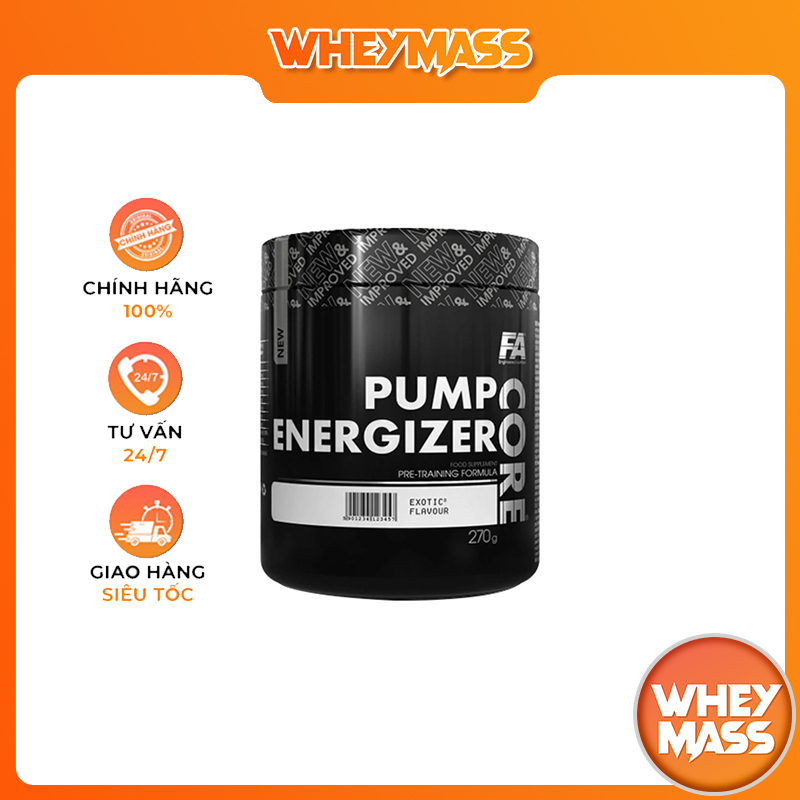 FA Core Pump Energizer 30 Ser Tăng Sức Manh, Sức Bền Vượt Trội
