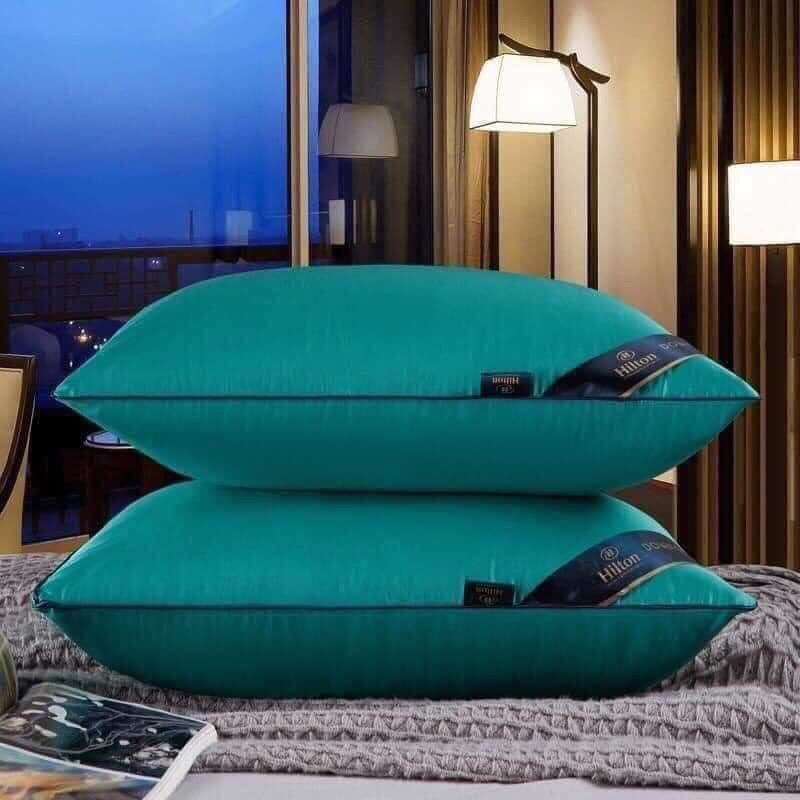 (RẺ VÀ ĐẸP) COMBO 2 GỐI HILTON CAO CẤP GIÚP NGỦ NGON GIẤC, MINHQUANG2017