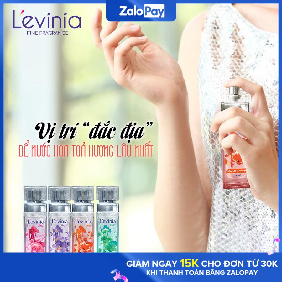 Nước hoa Classic Levinia Màu hồng - Ritz 30ml - 55ml