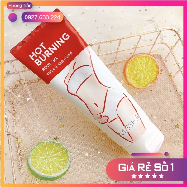 Kem tan mỡ bụng Missha Hot Burning Hàn Quốc