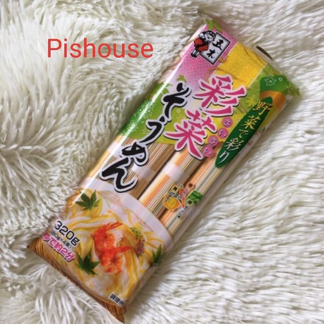 Mỳ somen ngũ sắc cho bé 320g nhật