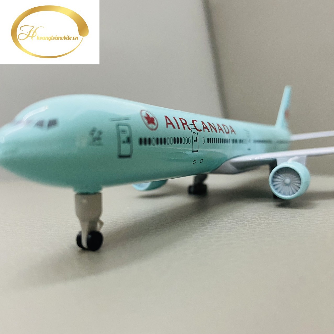 Mô hình máy bay air canada có bánh xe chuẩn đẹp 20cm fullbox mới năm 2023