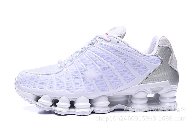 Giày Đôi Mới 2022 Giày Nam Nữ Cỡ Lớn Giày Thể Thao Shox Giày Chạy Bộ Trụ TL 36-46 - 3