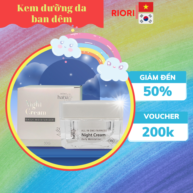 Kem dưỡng da ban đêm night cream 30g
