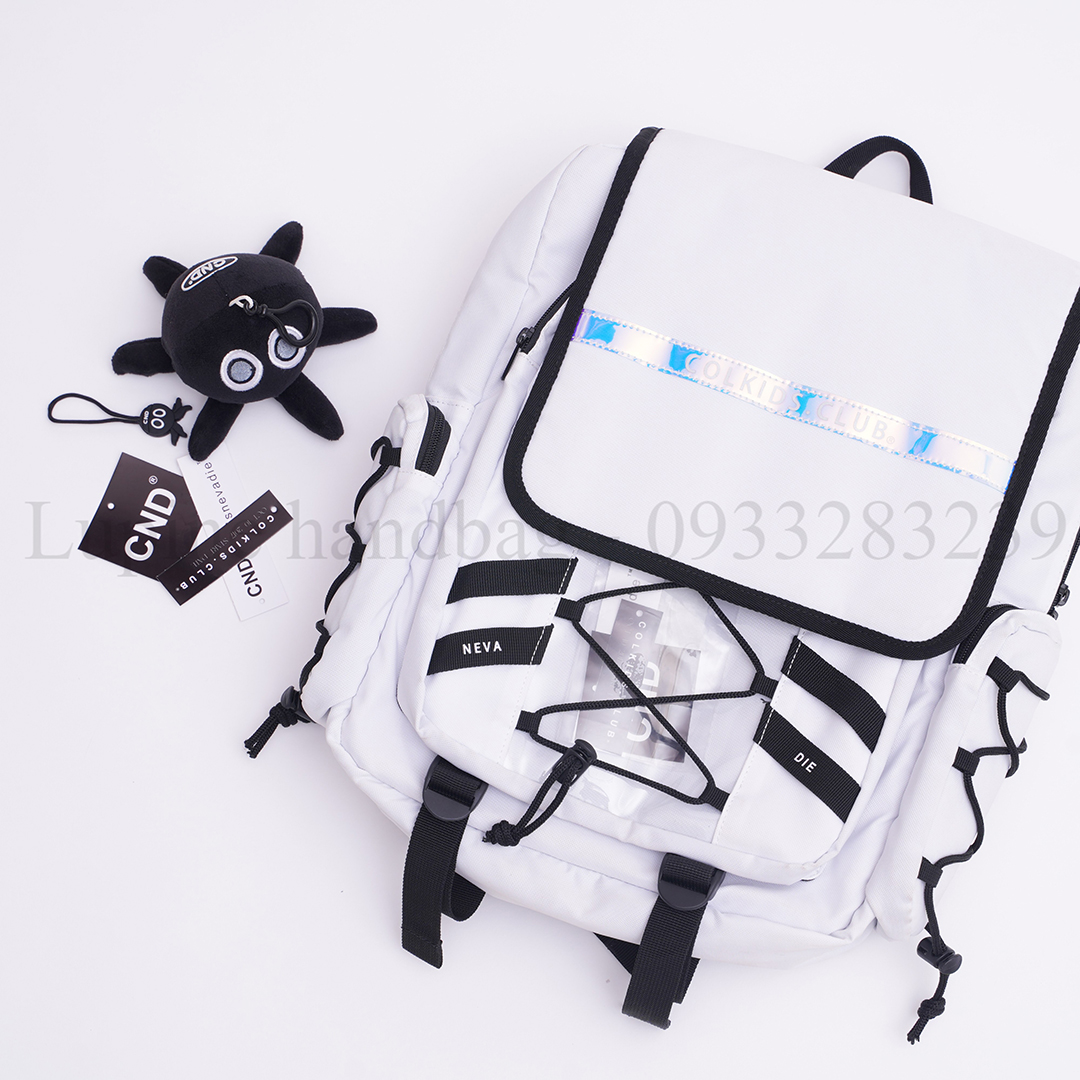 [HCM]Balo đi học nam nữ COLKIDS CLUB SS4 PHẢN QUANG ( BACKPACK CND SEASON 4 ) - TẶNG FULL TAG CND + Giấy Thơm thời trang Hàn Quốc đẹp