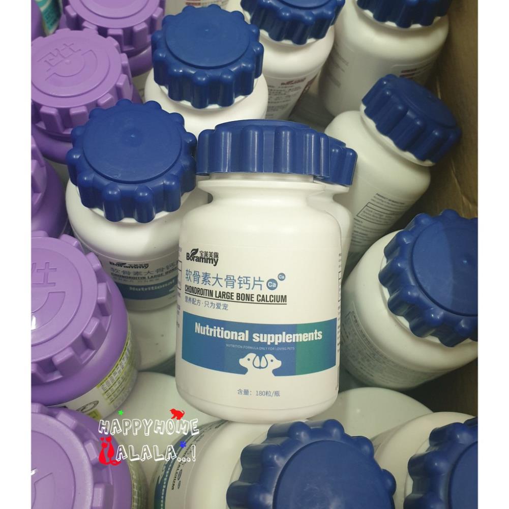 Viên bổ sung canxi cho chó mèo Borammy
