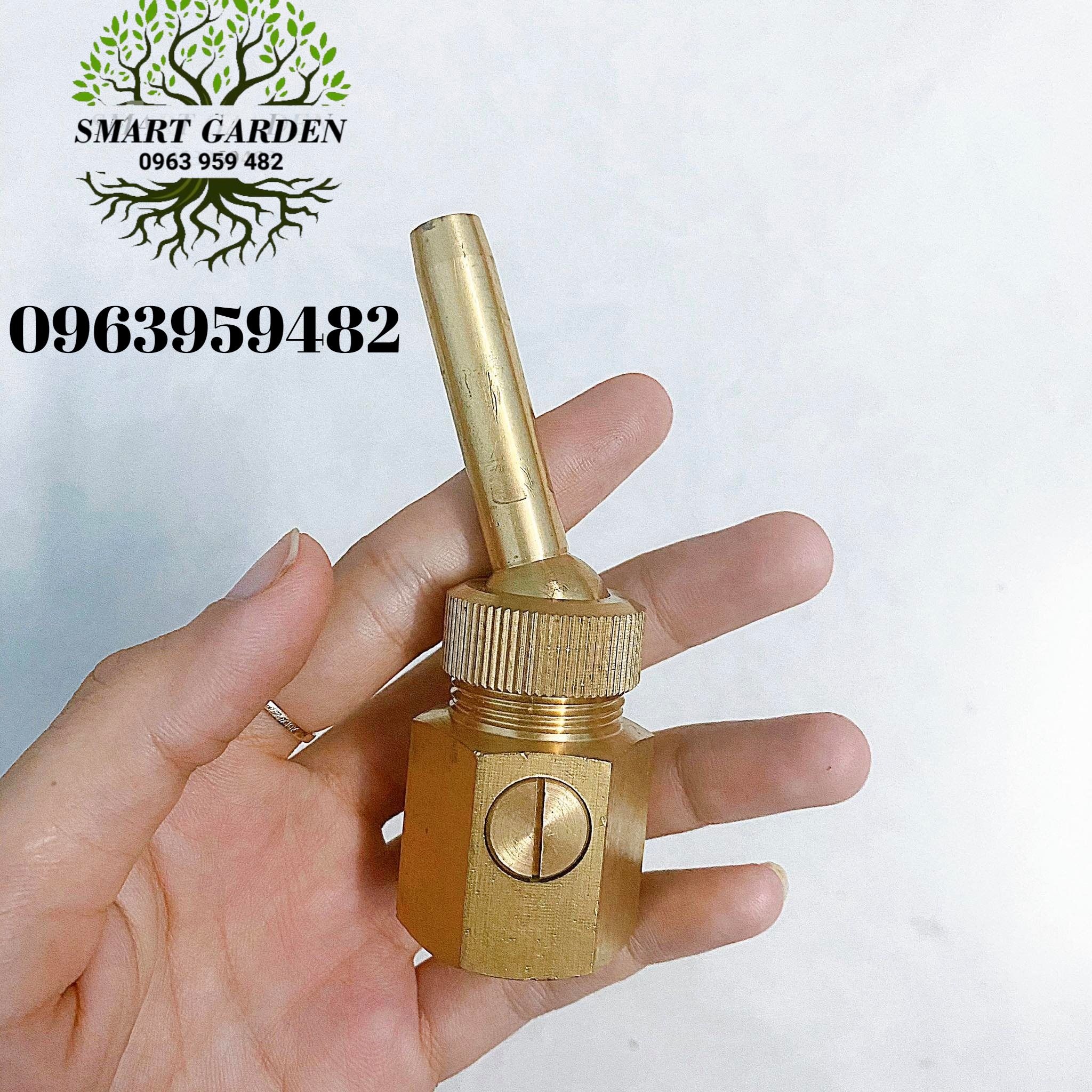 Đầu phun tia nước ren trong 21mm có van điều áp