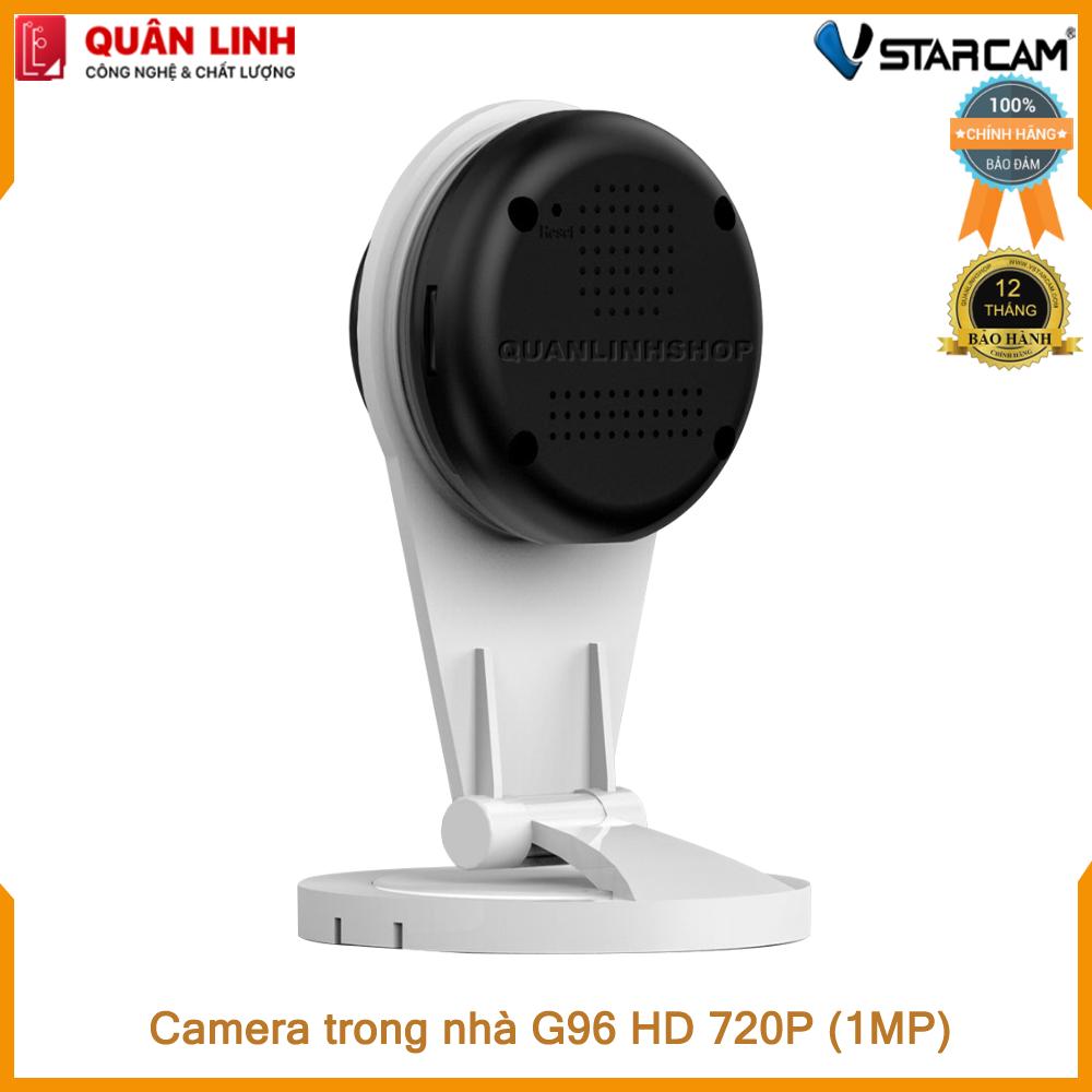 Camera wifi ip vstarcam g96 hd 720p kèm thẻ nhớ 64gb