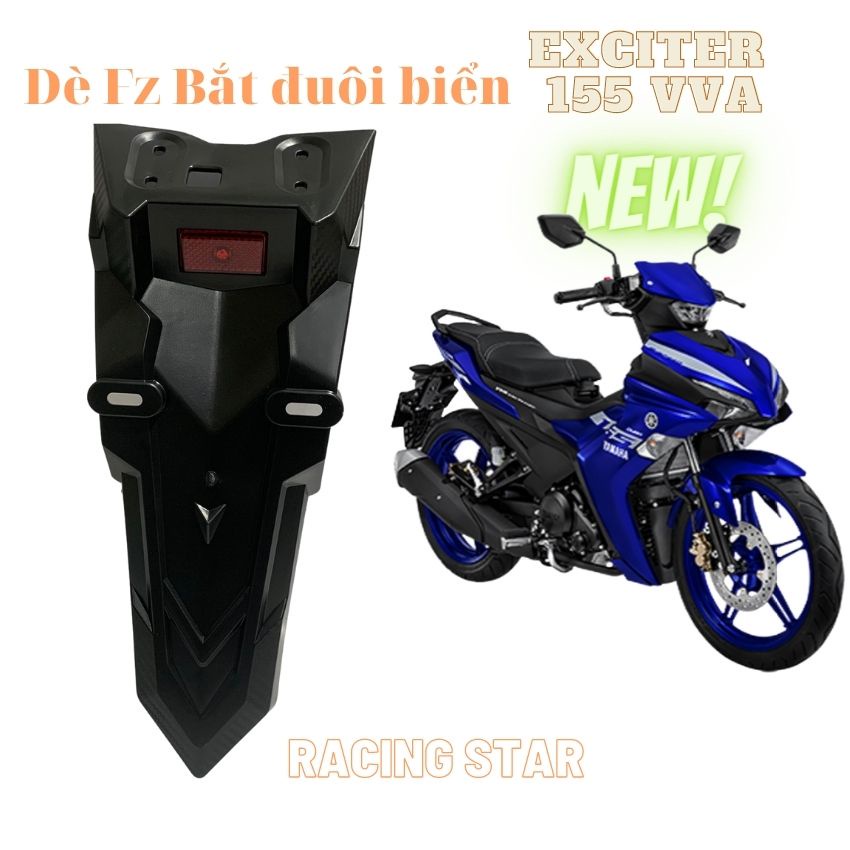 Dè fz cho exciter 155 vva, exciter 2021 kiểu raycing star