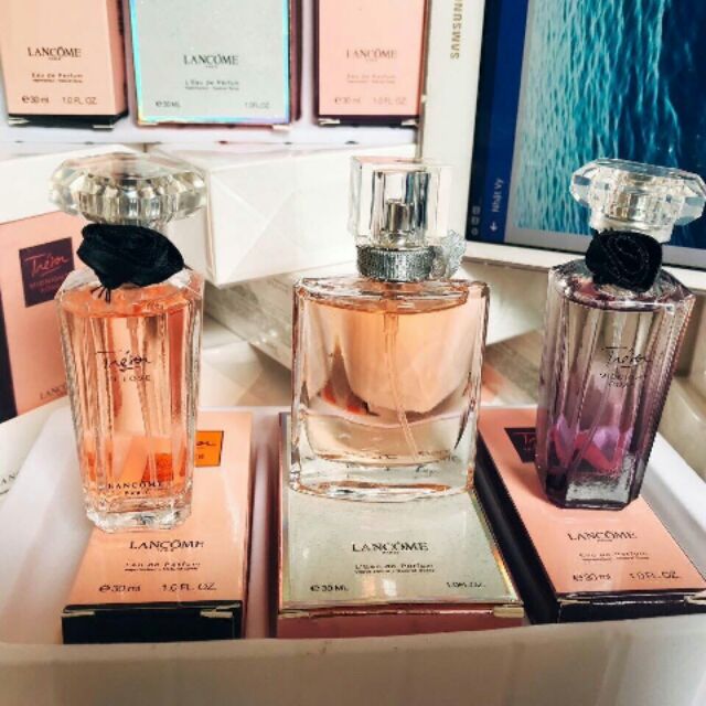Set 3 chai nước hoa nữ lancomeee